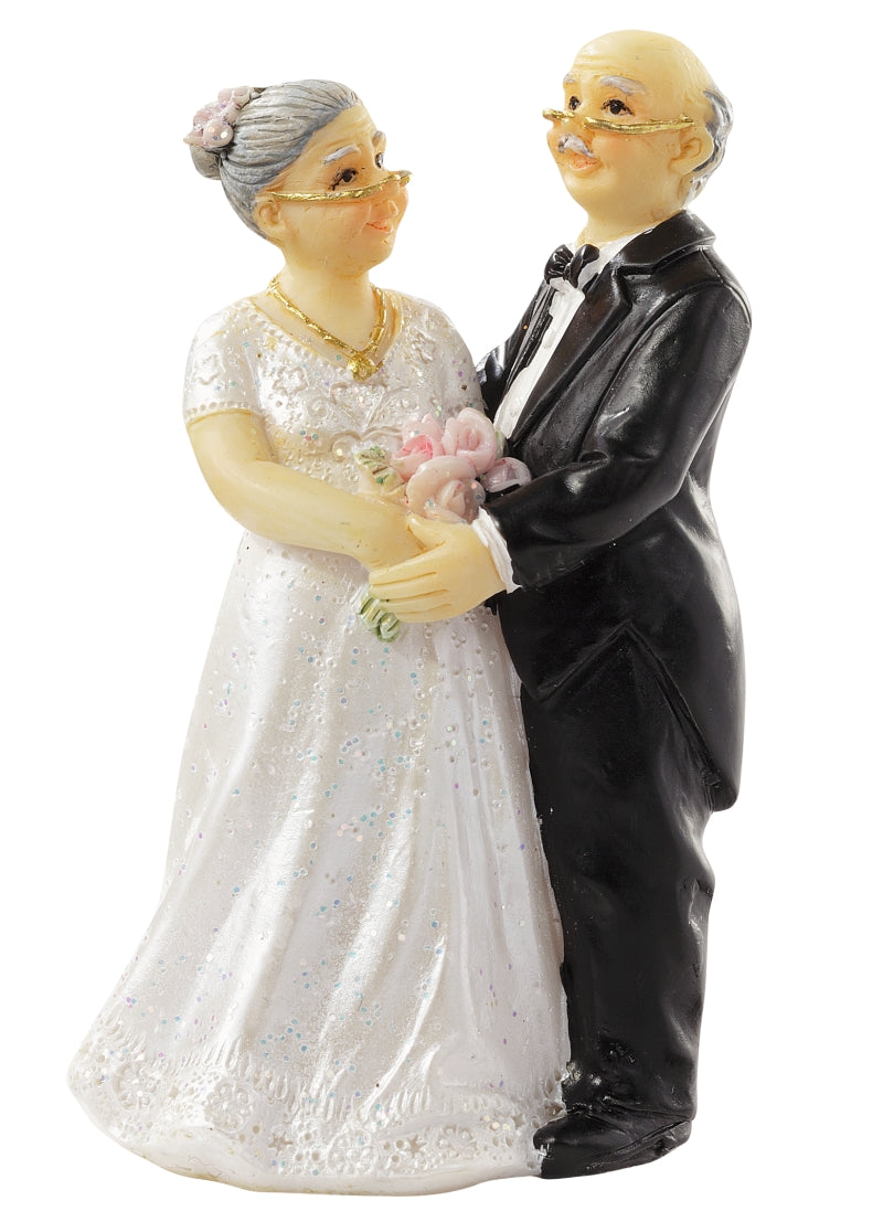 Hochzeit älteres Brautpaar Senioren 7cm