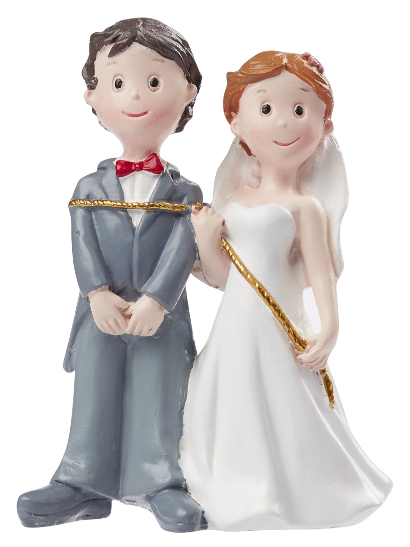 Hochzeit Brautpaar mit Seil 8cm