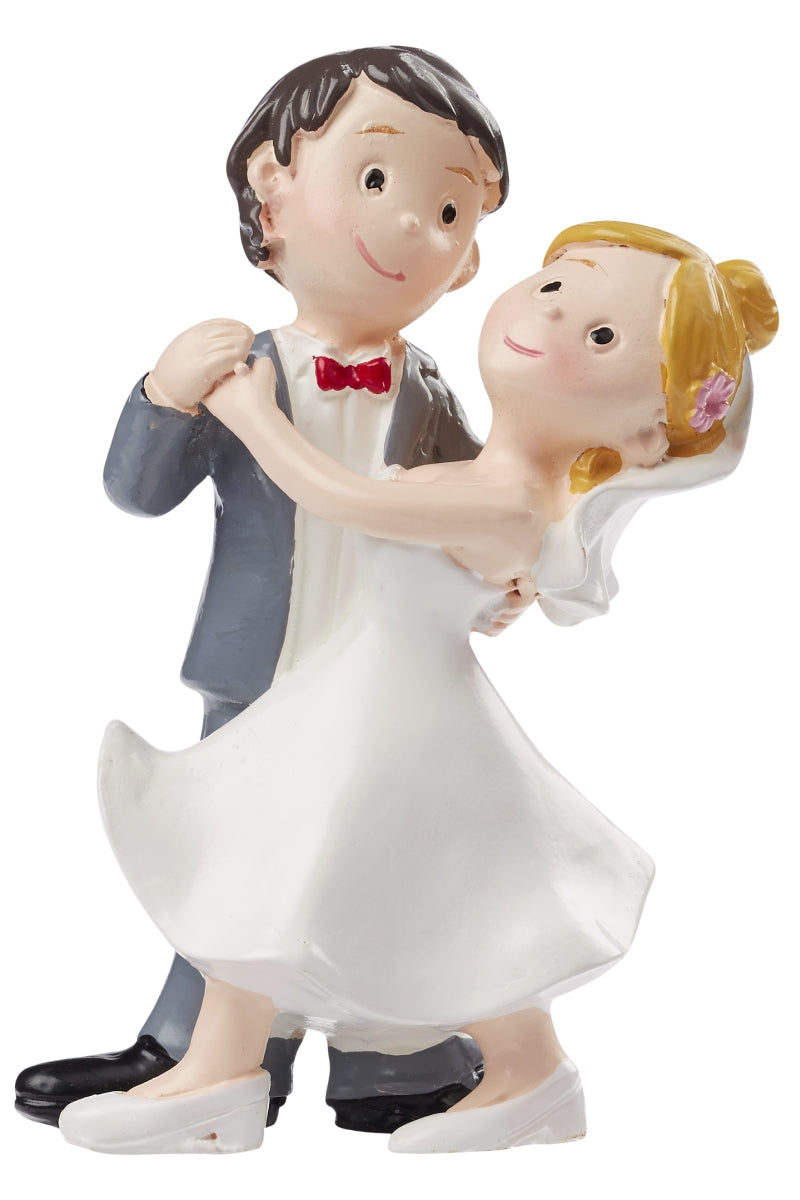 Hochzeit Brautpaar tanzend 8cm