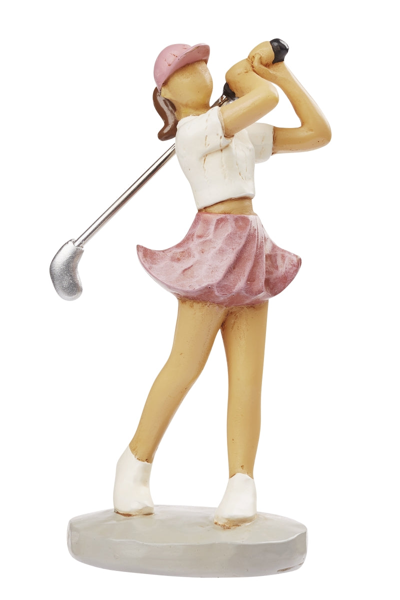 Miniatur Golferin 10cm