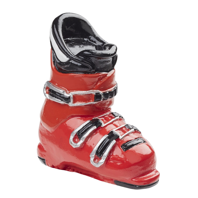 Miniatur Skistiefel rot 4cm