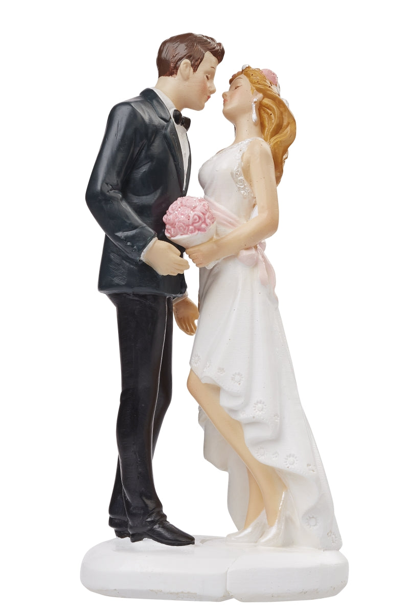 Hochzeit Brautpaar Kuss 12cm
