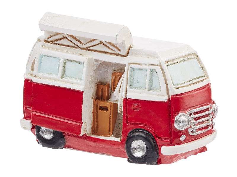 Miniatur Camping Bus rot 4,5cm