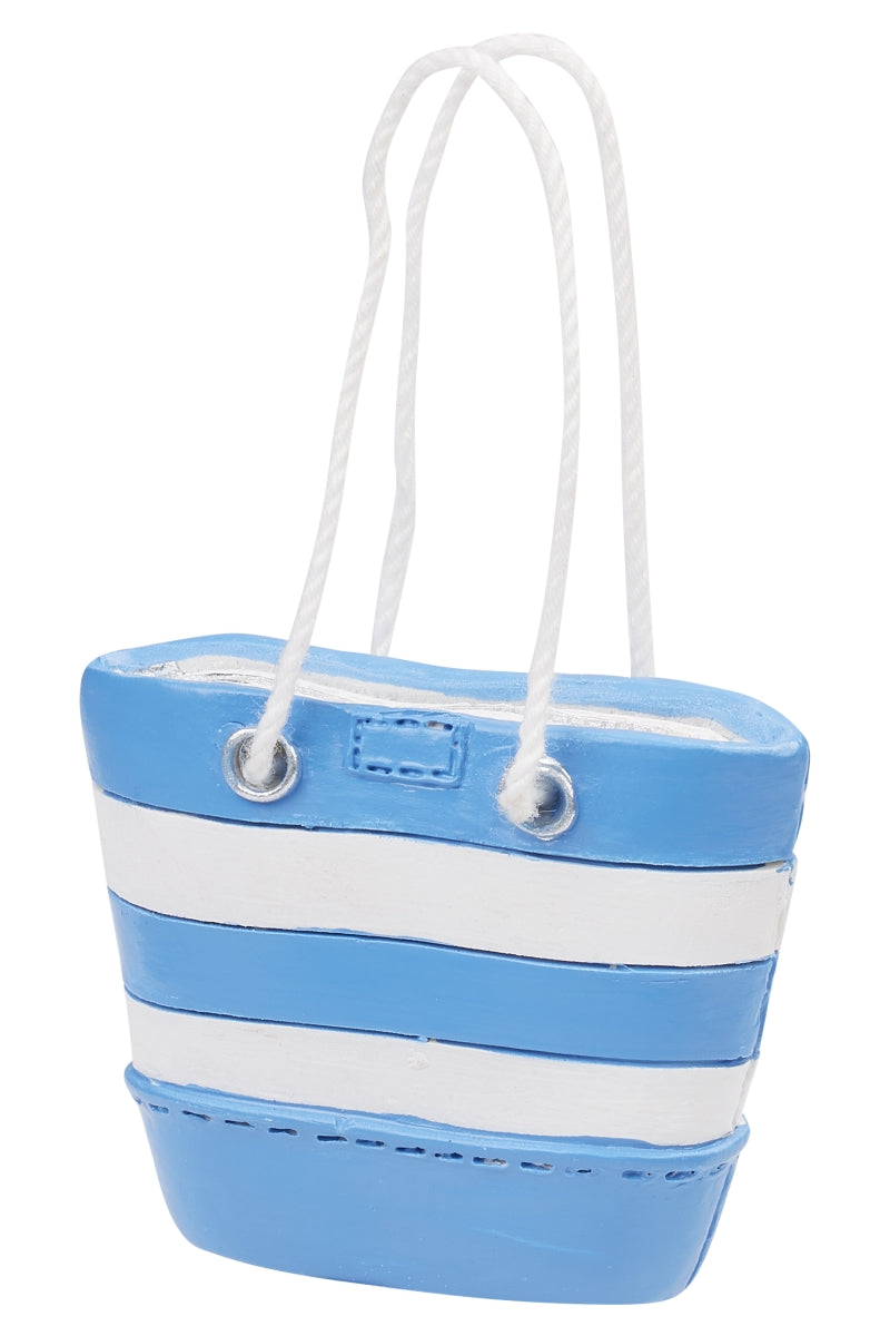Miniatur Strandtasche blau 3,7x4,5
