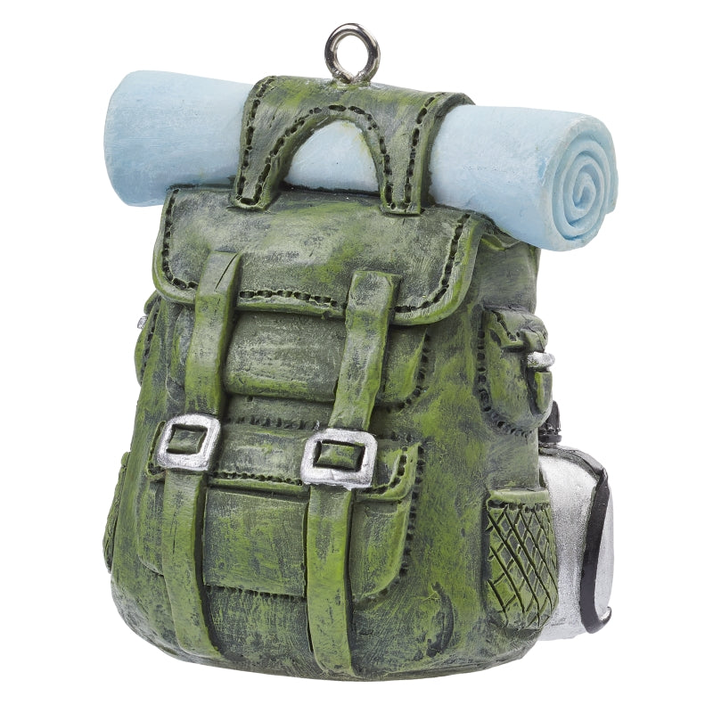 Miniatur Rucksack grün 5cm