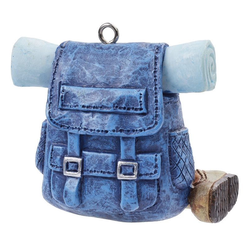 Miniatur Rucksack blau 4,5cm