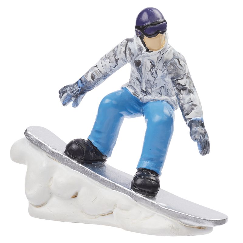 Miniatur Snowboarder 9,5cm