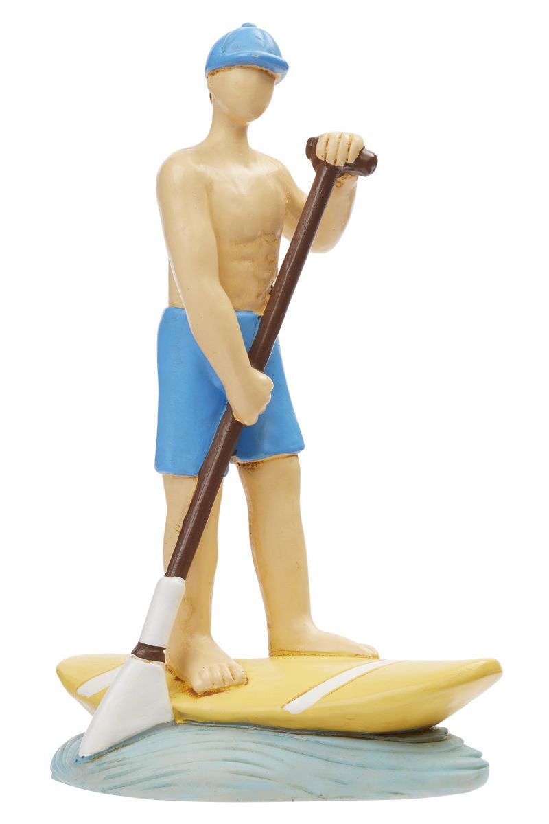 Miniatur Standup-Paddler 10cm