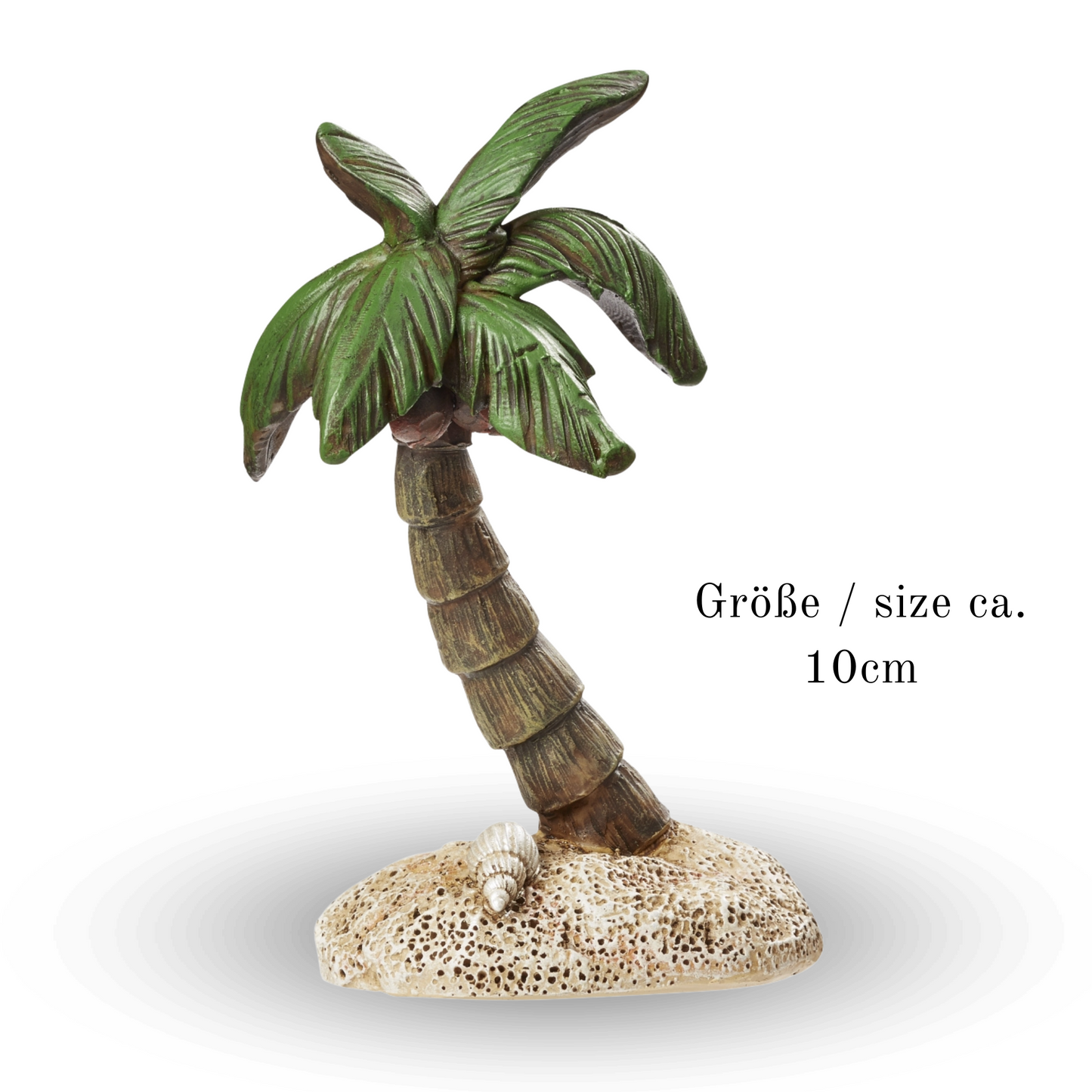 Mini Palmen in der Karibik im maritimen Design. Als Tischdekoration oder zum basteln als Wichtel Zubehör / Bastelmaterial. Minideko zum dekorieren von einem Reisegutschein.
Miniatur Palme ca. 10cm groß
Südseepalme am Meer
Mini Dekopalme klein aus Polyresin
Puppenbedarf / Modellbedarf
Strandpalmen für Nordsee oder Ostsee Urlaub , Angler , Seefahrer , Schifffahrt zum dekorieren von einem Gutschein / Urlaubsgutschein.