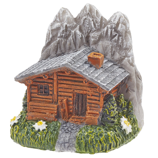 Miniatur Berghütte 4cm