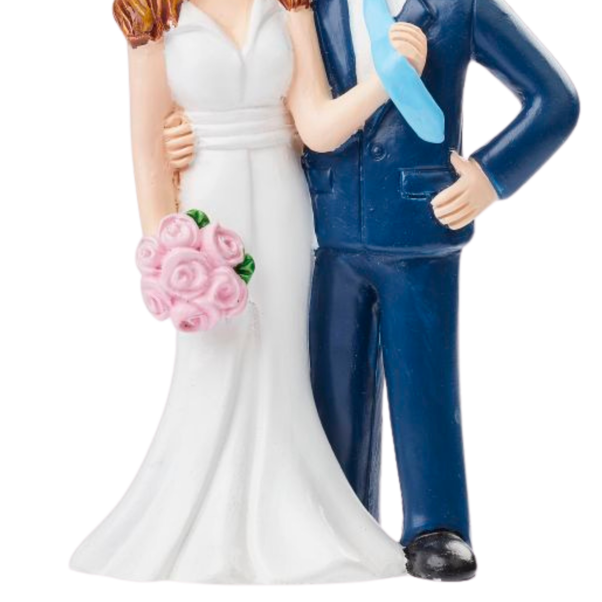 – Hochzeitsfigur Braut und Bräutigam mit Bart als Dekofigur
– Tortenfigur Hochzeitspaar 8 cm aus Polyresin
– Hochzeitsdeko Brautpaar für Tisch oder Torte
– Braut in Weiß und Bräutigam in Blau mit Bart als Dekofigur
– Detailreiche Hochzeitstortenfigur aus Kunstharz