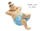 Dekofigur Badefigur 12cm Mann in Badehose , Maritime Miniatur Dekoration