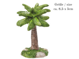 Miniatur Palme 8,5cm , Maritime Dekoration , Mini Dekofigur Palmen am Strand