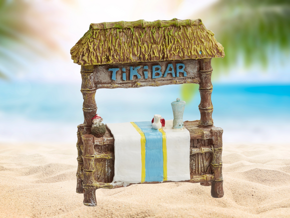 Miniatur Strandbar , Maritime Dekoration , Mini Dekofigur Tikibar