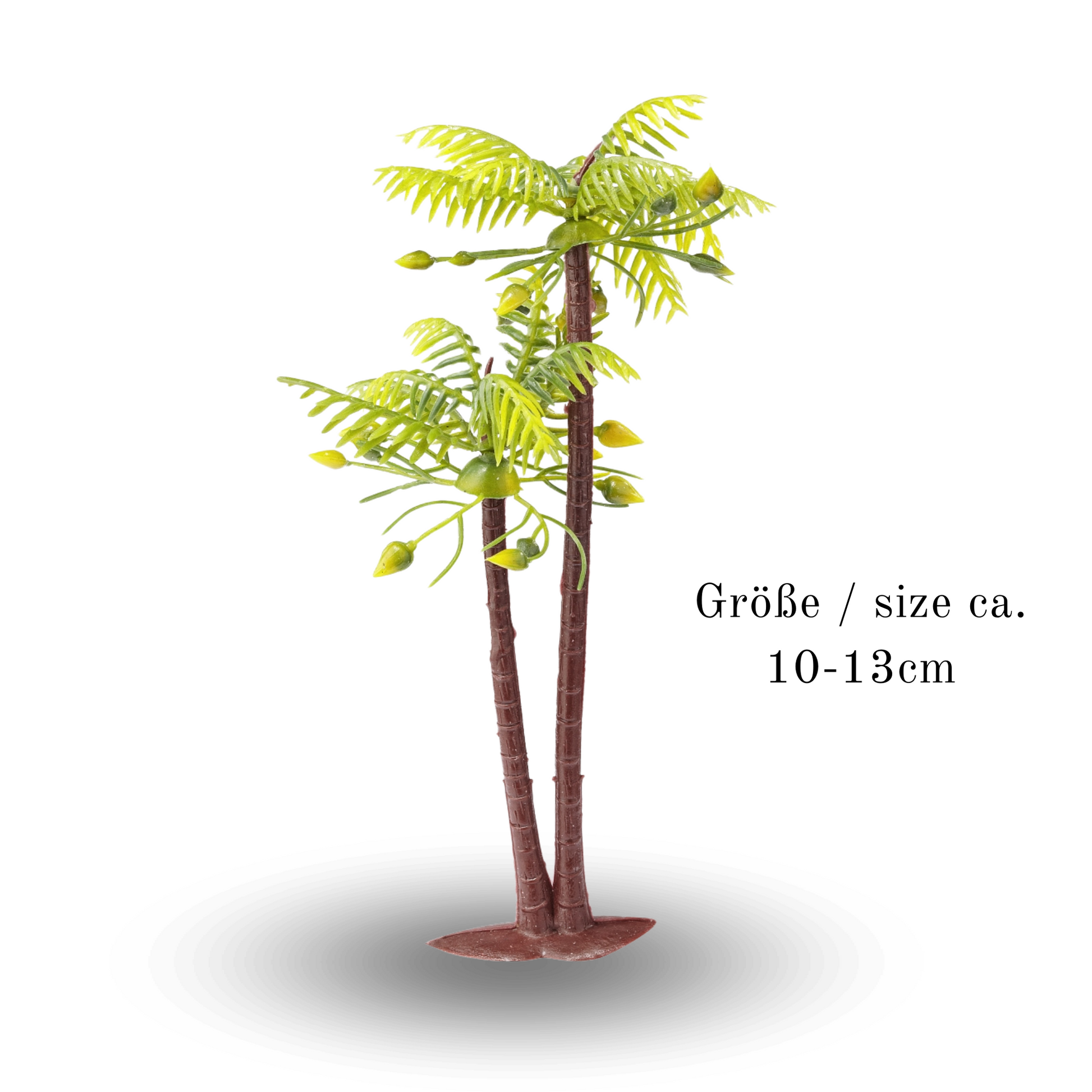 Mini Palme im maritimen Design. Deko Figur als Tischdekoration oder zum basteln als Wichtel Zubehör / Bastelmaterial.&nbsp;

Minideko zum dekorieren von einem Reisegutschein.

Miniatur ca. 10+13cm groß
aus Kunststoff

Puppenbedarf / Modellbedarf

Palmen für Nordsee oder Ostsee Urlaub , Angler , Seefahrer , Schifffahrt zum dekorieren von einem Gutschein / Urlaubsgutschein.