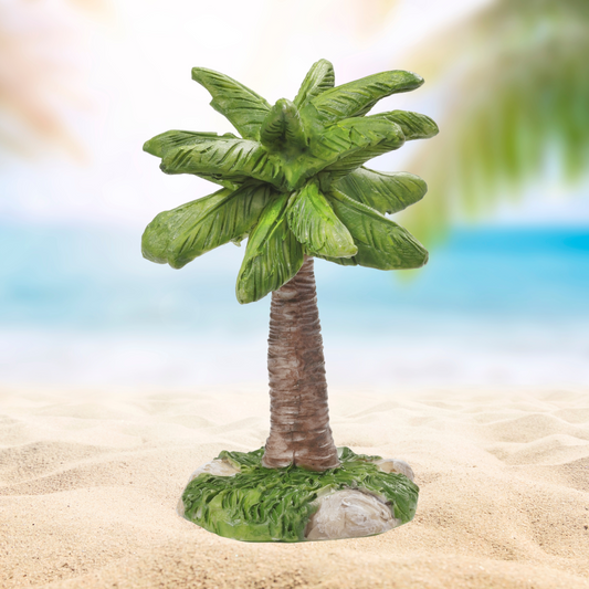 Mini Palmen in der Karibik im maritimen Design. Dekofigur Maritim aus Polyresin. Als Tischdekoration oder zum basteln als Wichtel Zubehör / Bastelmaterial. Minideko zum dekorieren von einem Reisegutschein.

Miniatur Palme ca. 8,5 x 5cm groß
Südseepalme am Meer

Mini Dekopalme klein aus Polyresin
Puppenbedarf / Modellbedarf

Strandpalmen für Nordsee oder Ostsee Urlaub , Angler , Seefahrer , Schifffahrt zum dekorieren von einem Gutschein / Urlaubsgutschein.