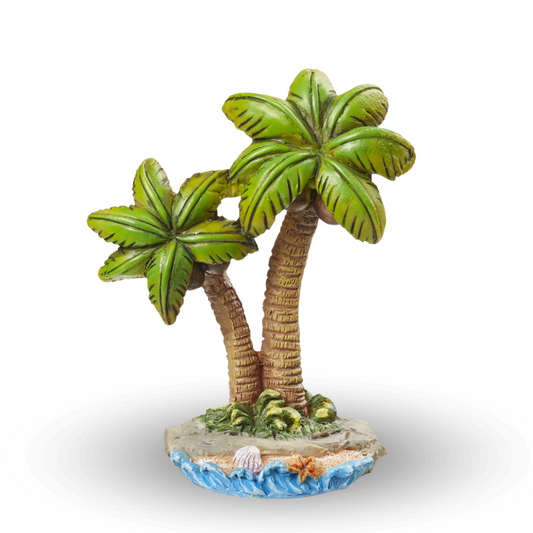 Mini Palmen in der Karibik im maritimen Design. Dekofigur Maritim als Wichtel Zubehör aus Polyresin. Als Deko Figur Tischdekoration oder zum basteln als Bastelmaterial. Minideko zum dekorieren von einem Reisegutschein.

Miniatur Palme ca. 7,5cm groß
Südseepalme am Meer

Mini Dekopalme klein aus Polyresin
Puppenbedarf / Modellbedarf

Strandpalmen für Nordsee oder Ostsee Urlaub , Angler , Seefahrer , Schifffahrt zum dekorieren von einem Gutschein / Urlaubsgutschein.