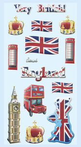 Sticker England London Urlaub Reisen Länder