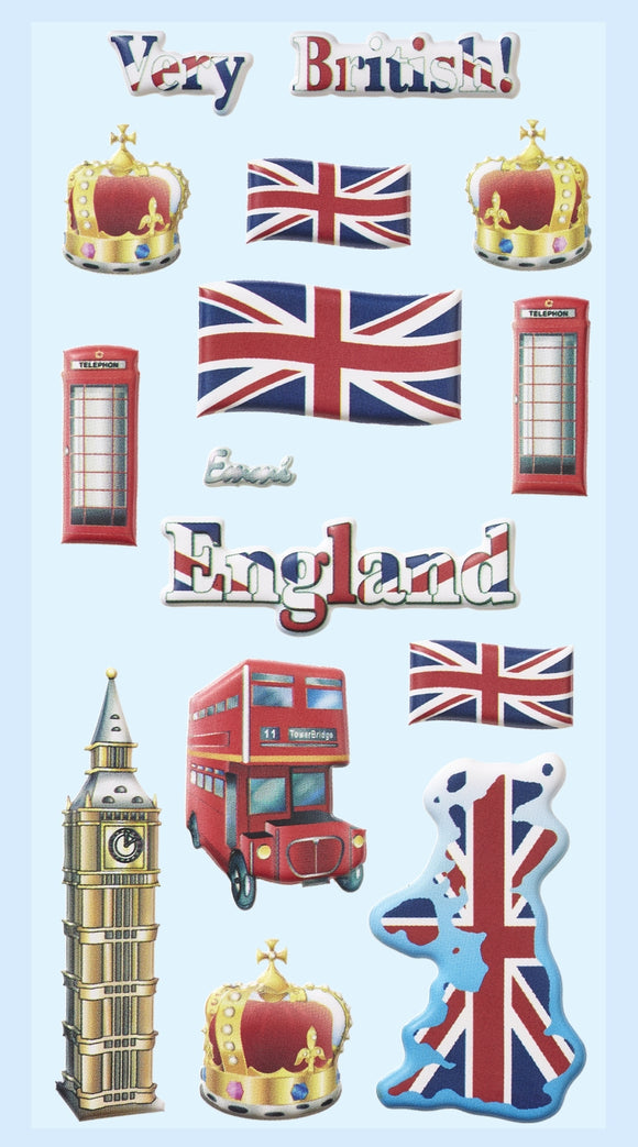 Sticker England London Urlaub Reisen Länder