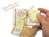 Stempel Blumen Muster