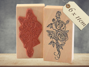 Stempel Rose Rosenstrauch Rosenstempel Blume