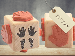 Stempel Baby Hand Fuß Motive