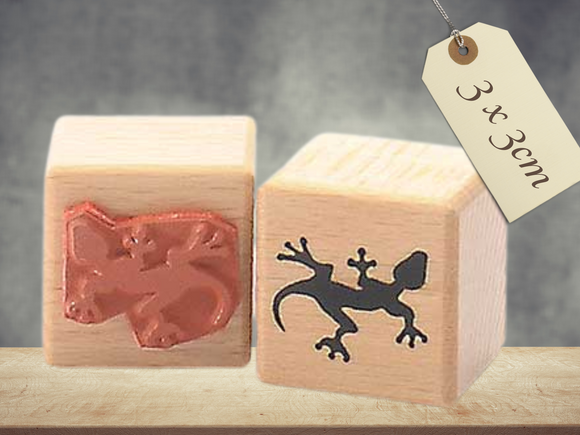 Stempel Gecko Reptilien