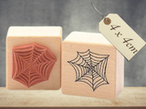 Stempel Spinnennetz Halloween Herbst Tiermotiv