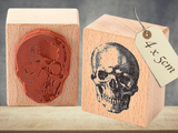 Stempel Schädel Vintage Anatomie