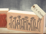 Stempel Mohnblumen Blumen