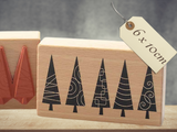 Stempel Tannenbaum Weihnachtsbaum Christbaum im Winter