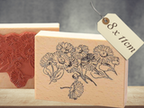 Motivstempel Margeriten Blumen , Stempel