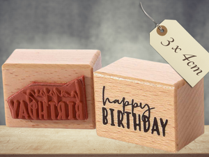 Stempel Happy Birthday