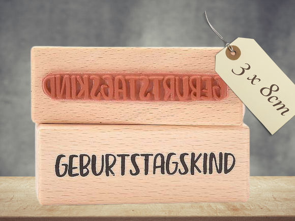 Stempel Geburtstagskind Geburtstag