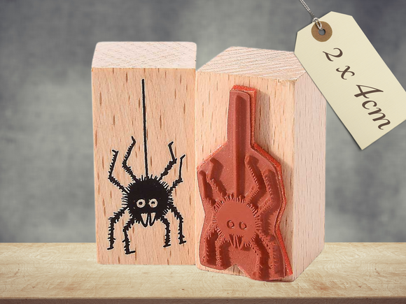 Stempel Spinne Halloween Herbst Tiermotiv