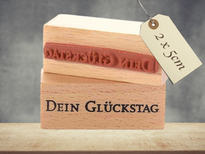 Stempel Dein Glückstag