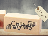 Stempel Musik Noten Notenschlüssel Orchester