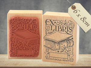 Stempel Ex Libris Buch Vintage Antik