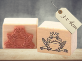 Stempel süßer Frosch Froschkönig Märchen