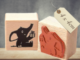 Stempel Elefant Baby