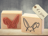 Motivstempel Hase Osterhase Stempel mit Tiermotiv , Tierstempel , Osterstempel zu Ostern