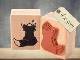 Stempel Fuchs blickt zum Stern