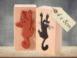 Stempel Katze Kater Halloween