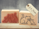 Stempel Katze Kater Schmusekatzen