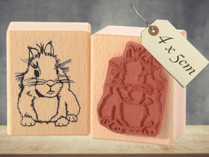 Stempel niedlicher Hamster Nager Tiermotiv