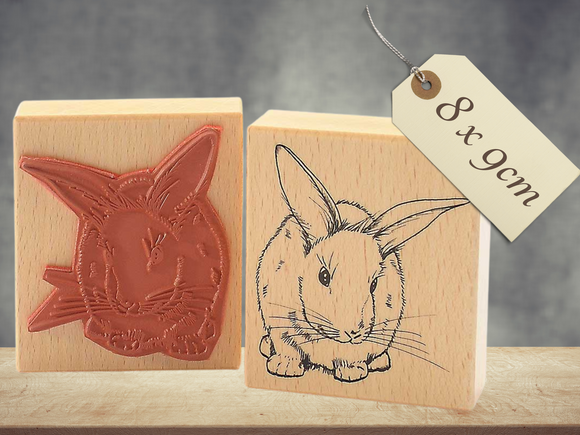 Stempel Langohr Osterhase Kaninchen