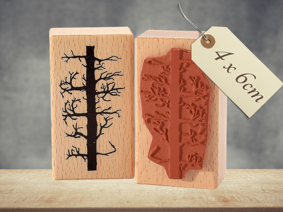 Motivstempel Baum Baumstamm Natur , Stempel