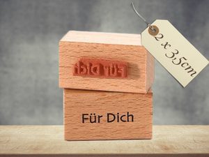 Stempel Für Dich Geburtstag Schriftzug