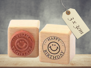 Stempel Happy Birthday Geburtstag