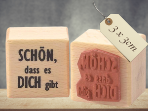 Stempel Schön , das es ich gibt